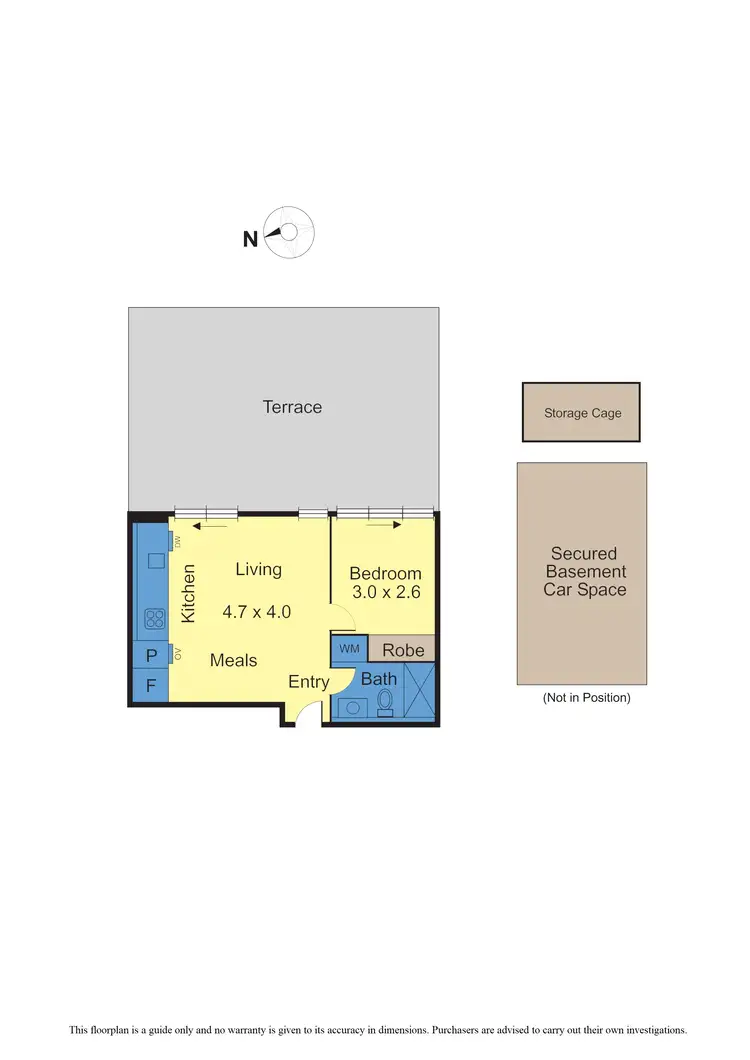 Floorplan of Homely apartment listing, 205/565 Camberwell Road, Camberwell VIC 3124