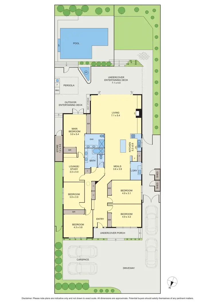 Floorplan of Homely house listing, 74 Esdale Street, Nunawading VIC 3131