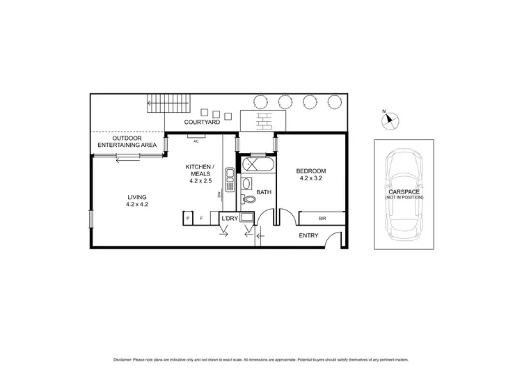 Floorplan of Homely apartment listing, 4/30 Selwyn Avenue, Elwood VIC 3184