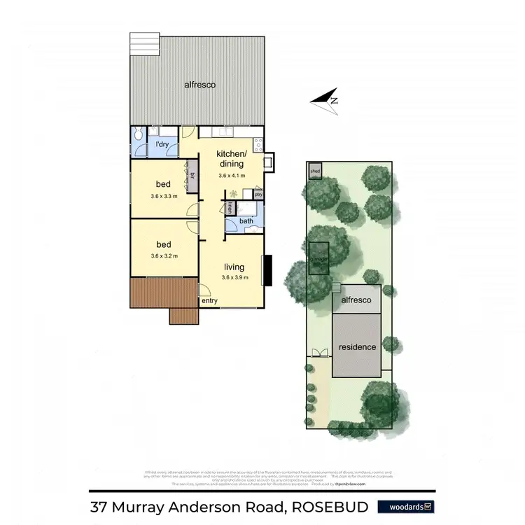 Floorplan of Homely house listing, 37 Murray-Anderson Road, Rosebud VIC 3939