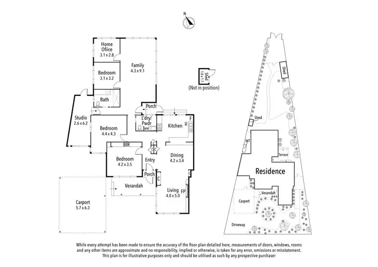 Floorplan of Homely house listing, 14 Mossman Drive, Eaglemont VIC 3084