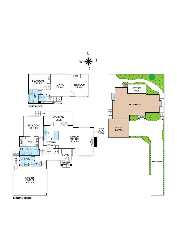 Floorplan of Homely house listing, 2/3 Diamond Street, Eltham VIC 3095