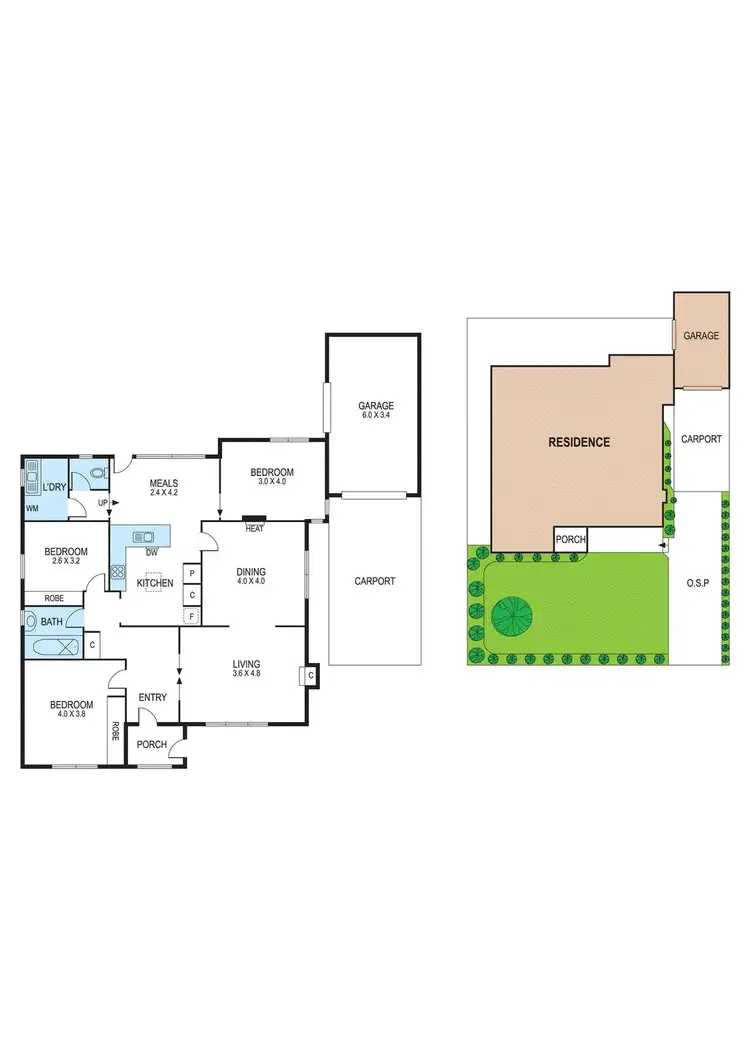 Floorplan of Homely house listing, 4 The Highway, Bentleigh VIC 3204