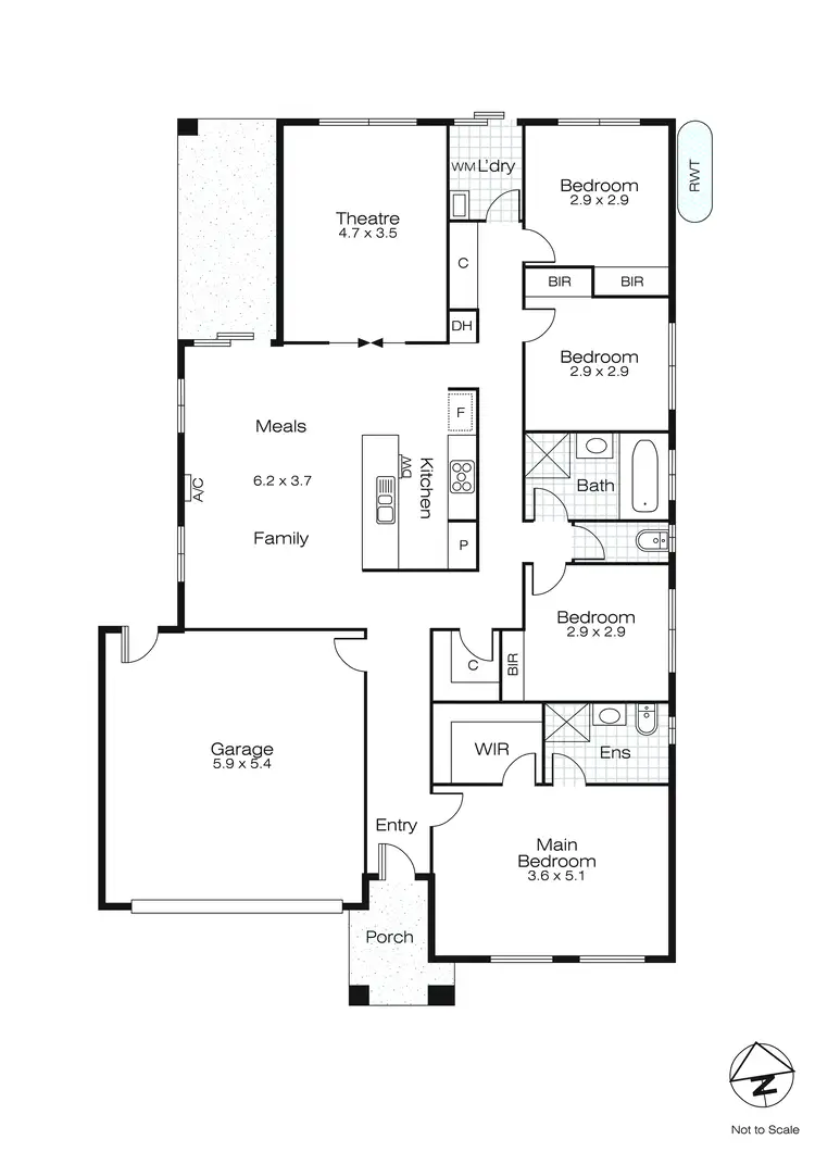 Floorplan of Homely house listing, 51 Patriot Crescent, Smythes Creek VIC 3351
