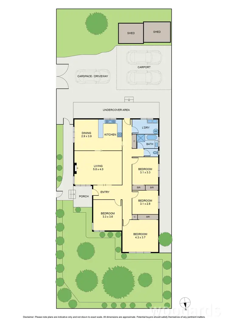 Floorplan of Homely house listing, 37 Reynard Street, Coburg VIC 3058