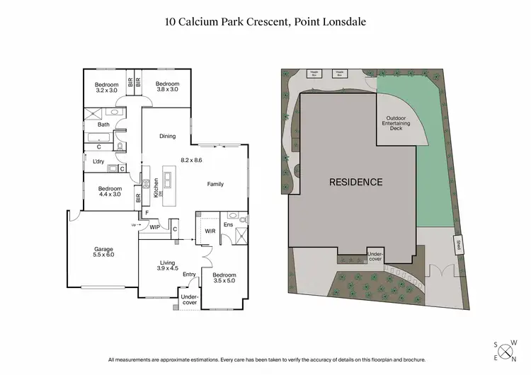 Floorplan of Homely house listing, 10 Calcium Park Crescent, Point Lonsdale VIC 3225