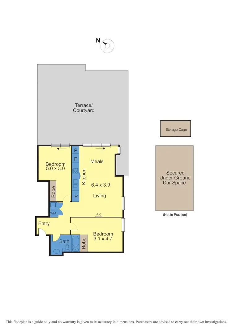 Floorplan of Homely apartment listing, 108/201 Whitehorse Road, Balwyn VIC 3103