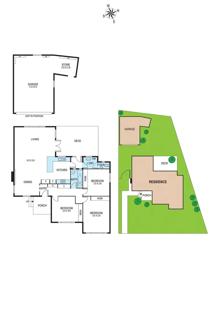Floorplan of Homely house listing, 23 Boronia Street, Bentleigh East VIC 3165