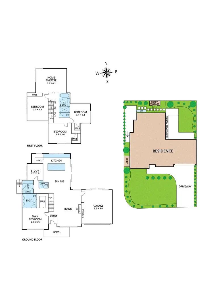 Floorplan of Homely house listing, 33 Airlie Road, Montmorency VIC 3094