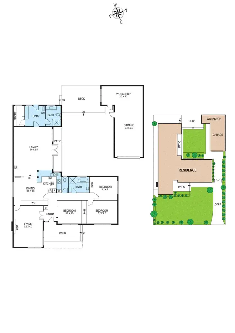 Floorplan of Homely house listing, 9 Opal Court, Bentleigh East VIC 3165