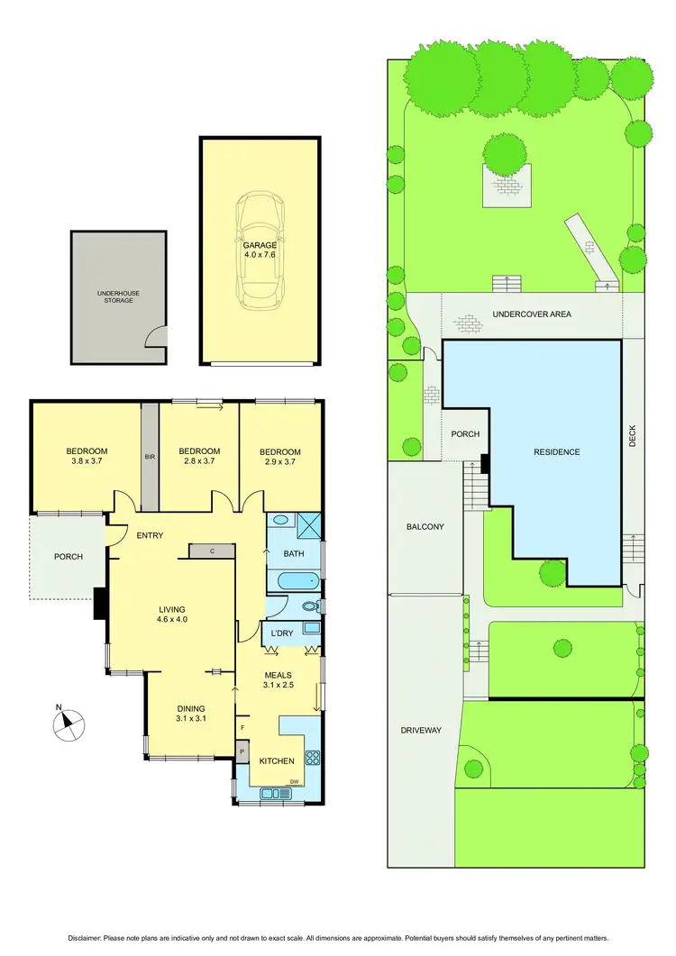 Floorplan of Homely house listing, 35 Pinnacle Crescent, Bulleen VIC 3105
