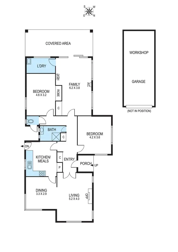 Floorplan of Homely house listing, 24 Scotts Street, Bentleigh VIC 3204