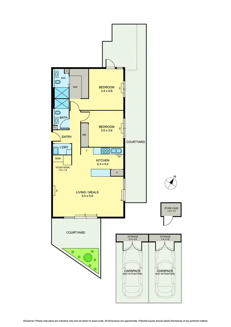 Floorplan of Homely apartment listing, G01/8 Park Road, Surrey Hills VIC 3127