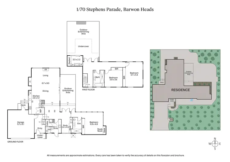 Floorplan of Homely house listing, 1/70 Stephens Parade, Barwon Heads VIC 3227