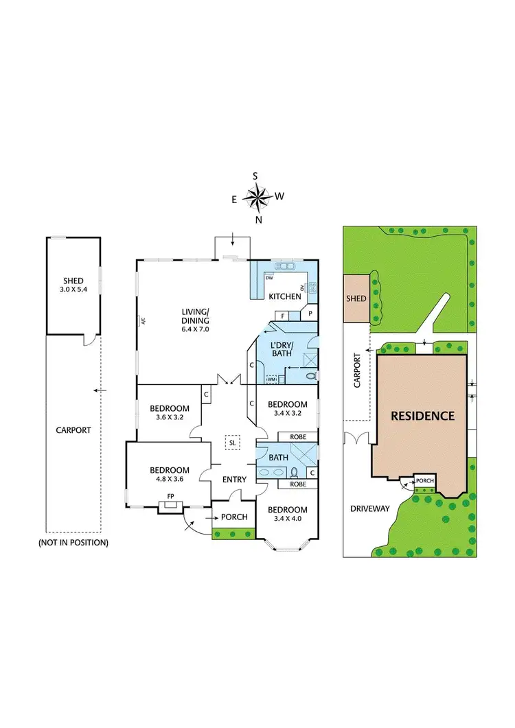 Floorplan of Homely house listing, 37 Hawker Street, Ivanhoe VIC 3079