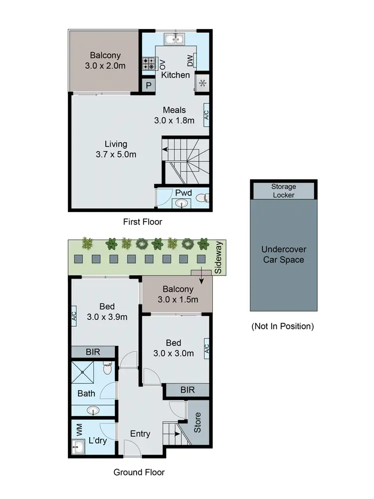 Floorplan of Homely apartment listing, 8/39 Ferntree Gully Road, Oakleigh VIC 3166