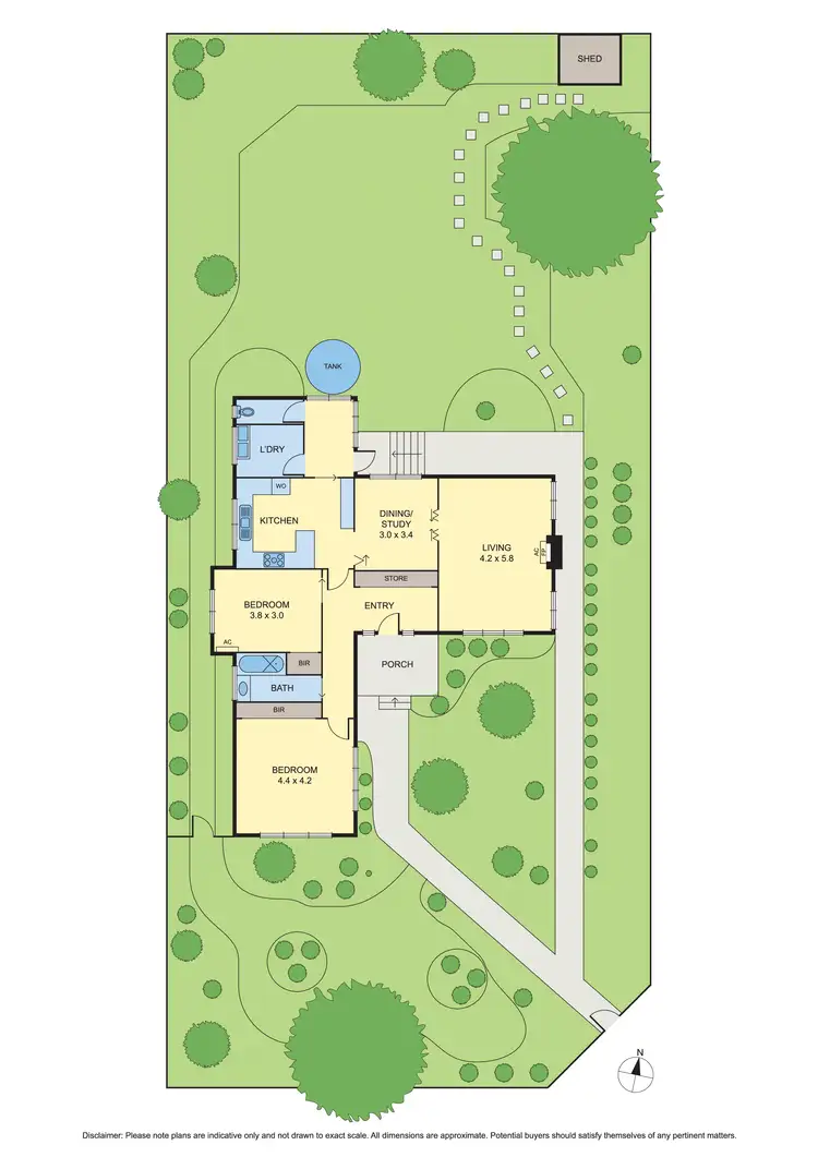 Floorplan of Homely house listing, 23 Woodhouse Grove, Box Hill North VIC 3129