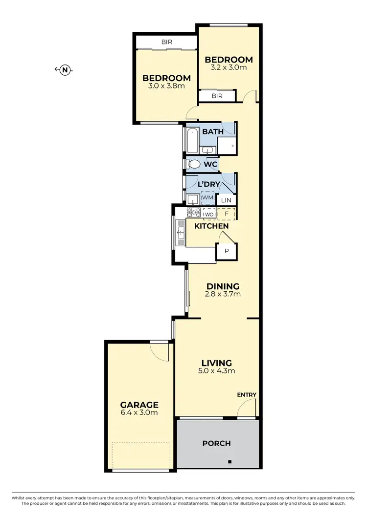 Floorplan of Homely house listing, 1/2 Mersey Court, Werribee VIC 3030