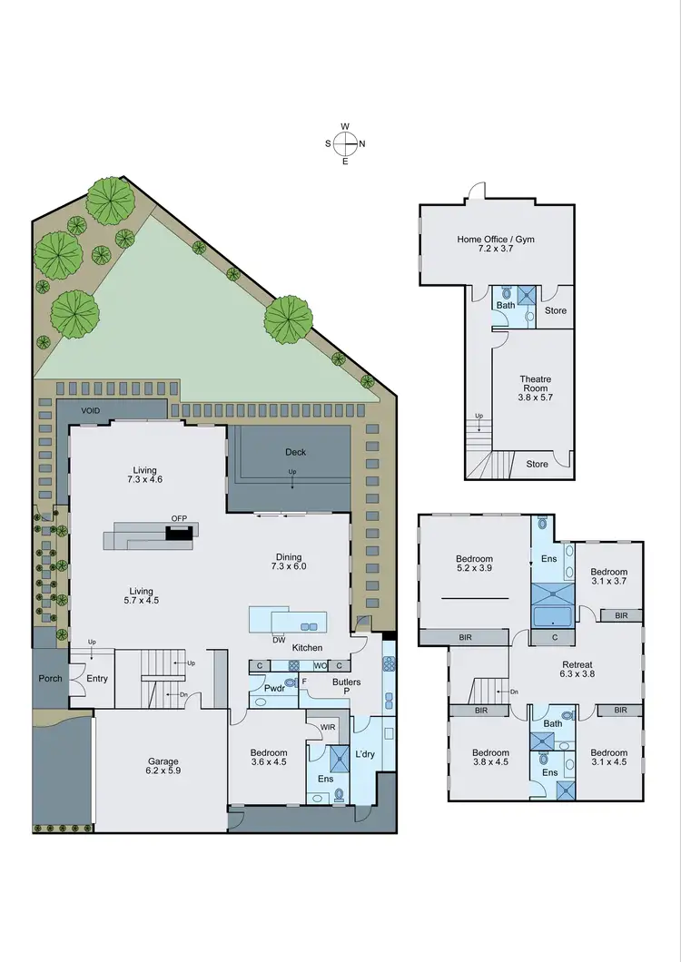 Floorplan of Homely house listing, 38 Coleman Avenue, Kew East VIC 3102