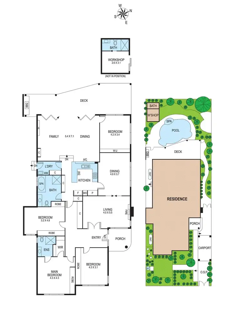 Floorplan of Homely house listing, 17 Stewart Street, Ormond VIC 3204