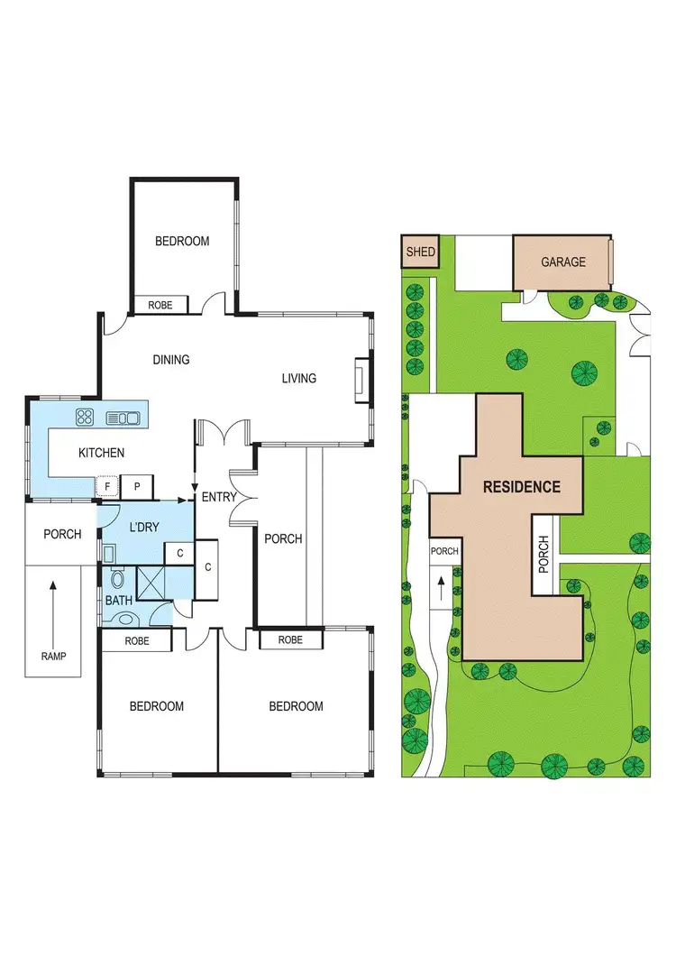 Floorplan of Homely house listing, 31 Cushing Avenue, Bentleigh VIC 3204