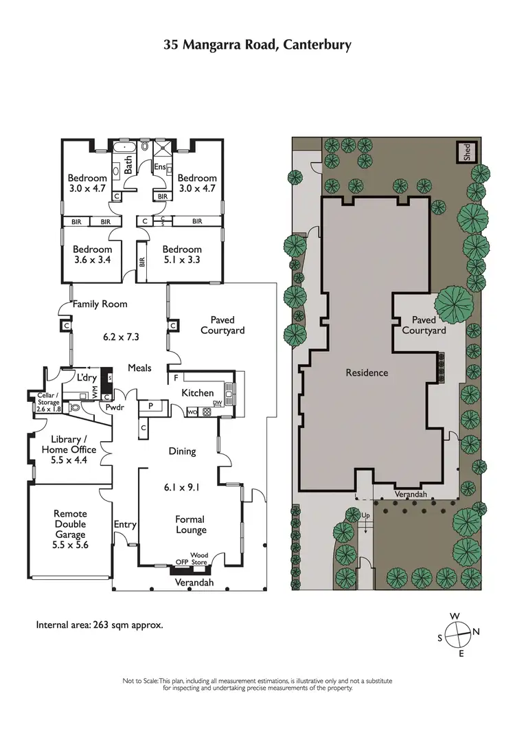 Floorplan of Homely house listing, 35 Mangarra Road, Canterbury VIC 3126