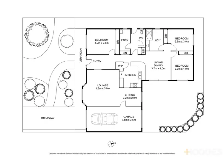 Floorplan of Homely house listing, 13a Heath Close, Ocean Grove VIC 3226