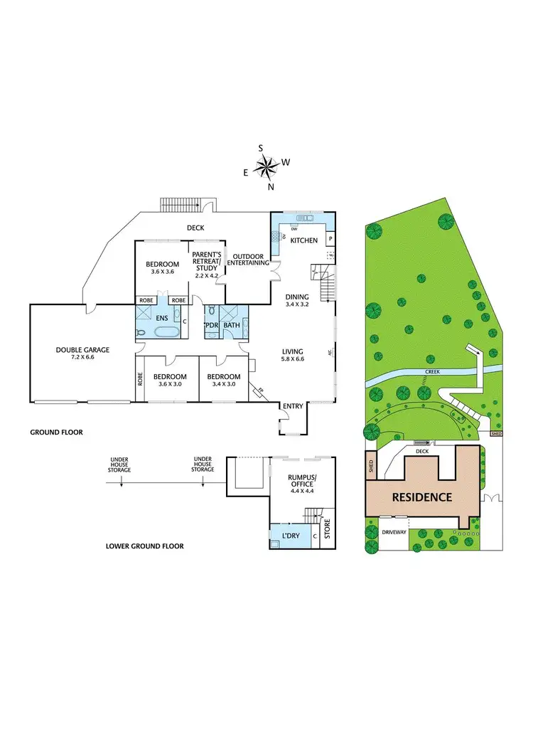 Floorplan of Homely house listing, 3 Lees Road, Lower Plenty VIC 3093