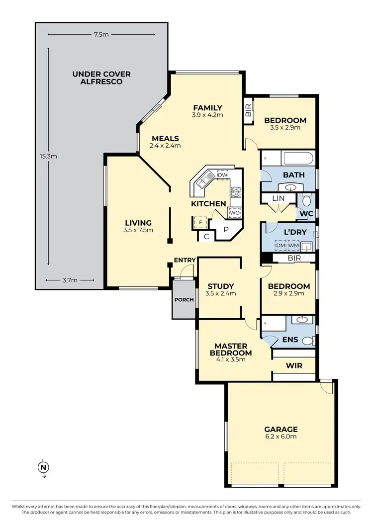 Floorplan of Homely house listing, 9 Chesterton Avenue, Tarneit VIC 3029