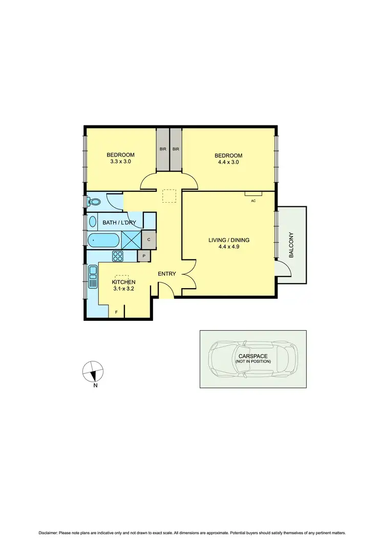 Floorplan of Homely apartment listing, 4/32 Manningtree Road, Hawthorn VIC 3122
