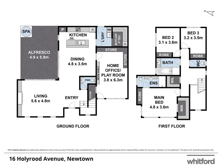 Floorplan of Homely land listing, 16 Holyrood Avenue, Newtown VIC 3220