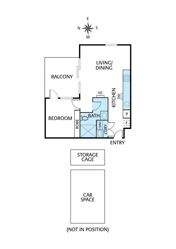 Floorplan of Homely apartment listing, 503/19 Irving Avenue, Box Hill VIC 3128