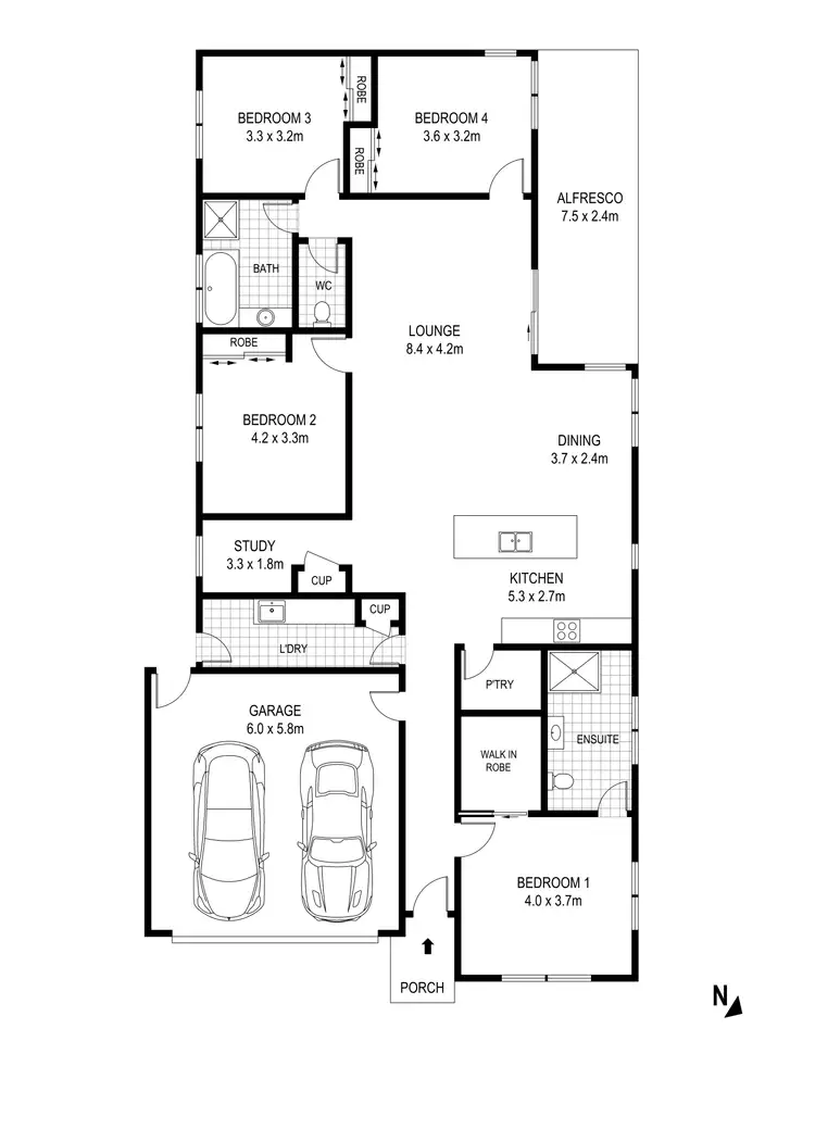 Floorplan of Homely house listing, 5/57 Sutherland Street, Kilmore VIC 3764