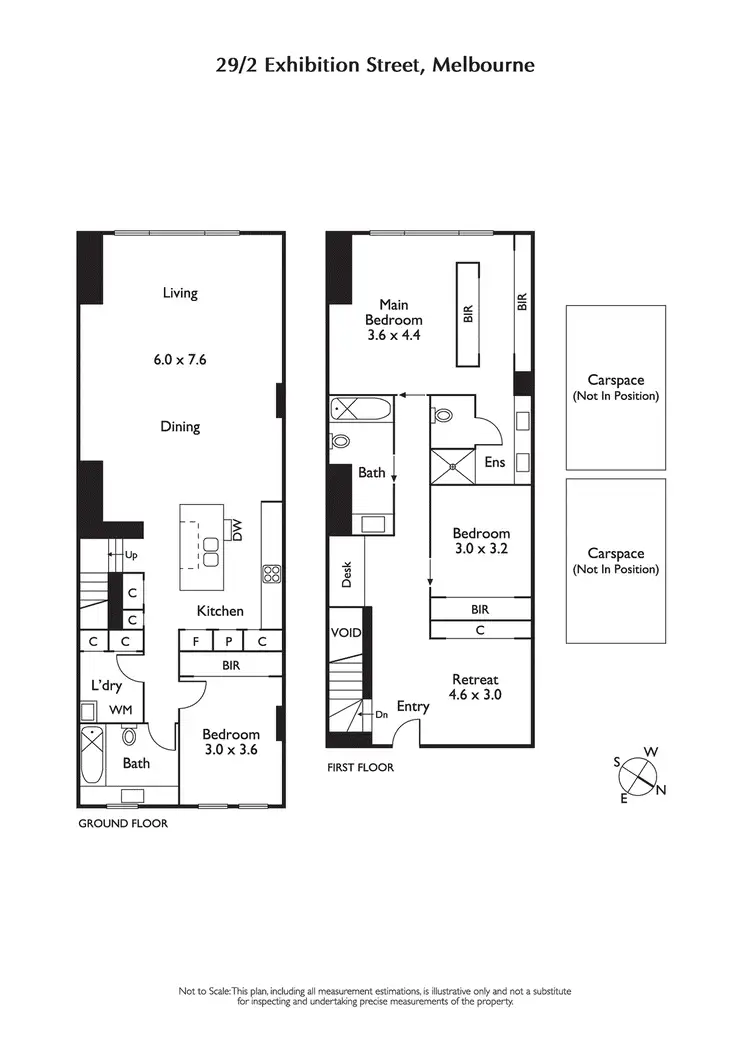 Floorplan of Homely apartment listing, 29/2 Exhibition Street, Melbourne VIC 3000