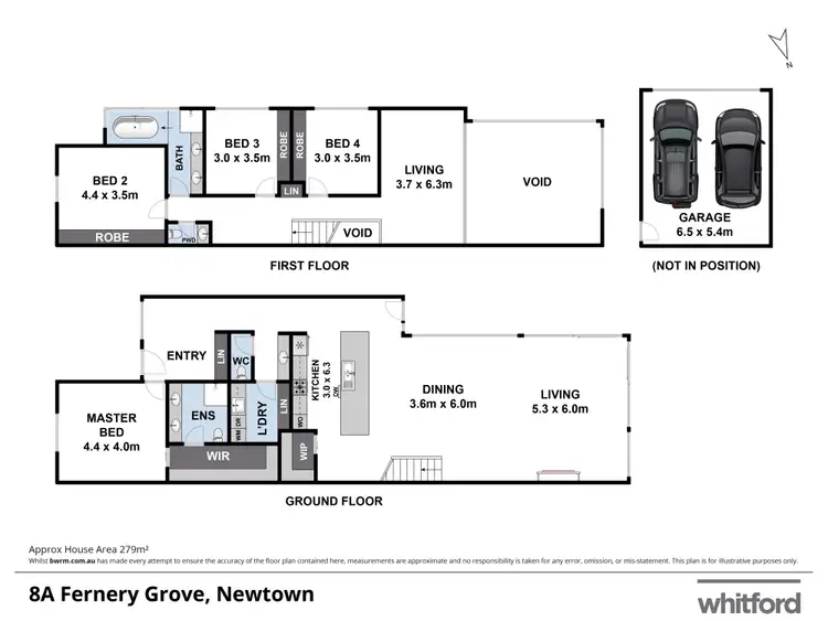 Floorplan of Homely house listing, 8a Fernery Grove, Newtown VIC 3220