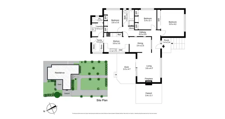 Floorplan of Homely house listing, 9 Hillcrest Avenue, Chadstone VIC 3148