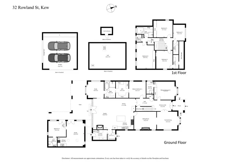 Floorplan of Homely house listing, 32 Rowland Street, Kew VIC 3101