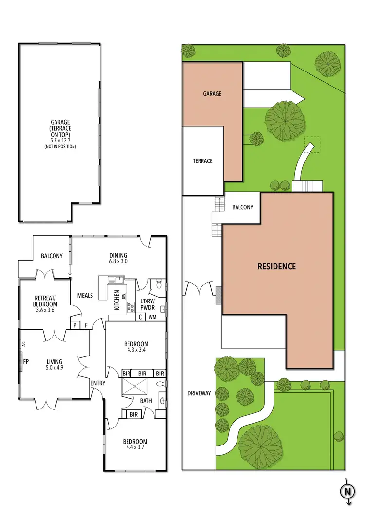 Floorplan of Homely house listing, 11 Tilba Street, Aberfeldie VIC 3040