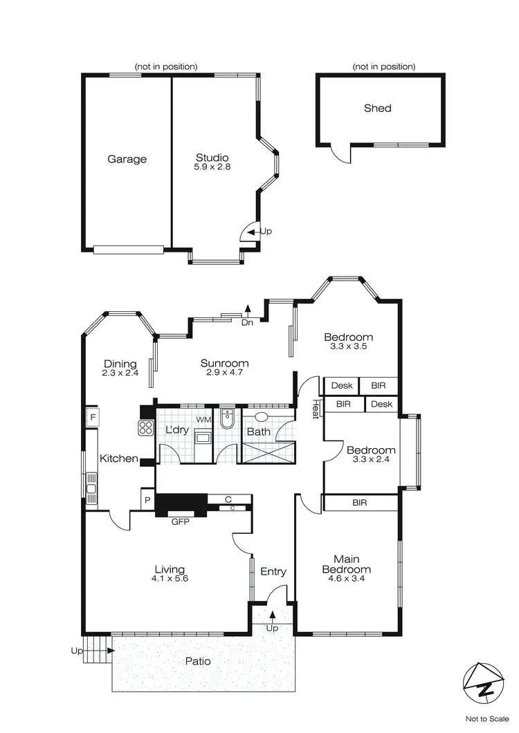 Floorplan of Homely house listing, 7 Sweeney Street, Black Hill VIC 3350