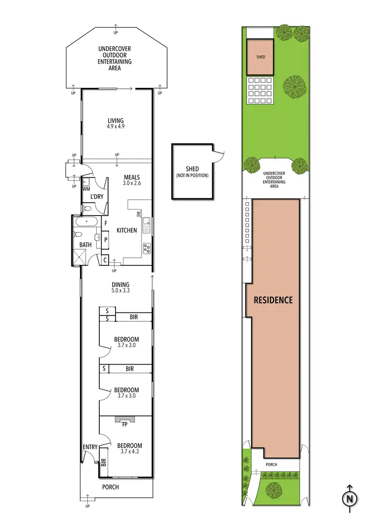 Floorplan of Homely house listing, 122 St Leonards Road, Ascot Vale VIC 3032