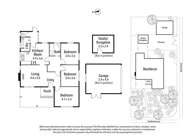 Floorplan of Homely house listing, 30 Stortford Avenue, Ivanhoe VIC 3079
