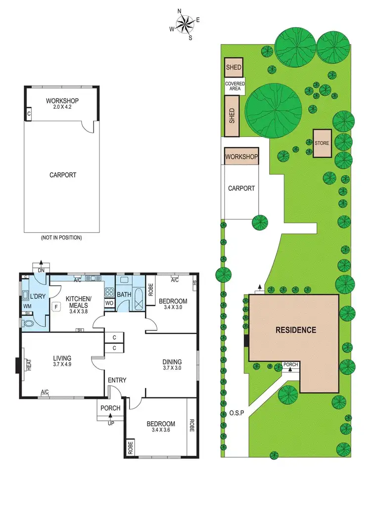 Floorplan of Homely house listing, 25 Hinkler Avenue, Bentleigh East VIC 3165