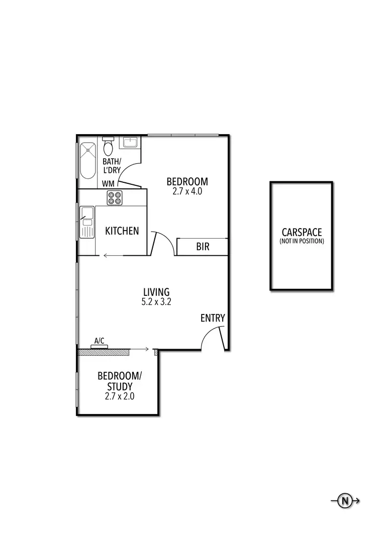 Floorplan of Homely apartment listing, 10/11A Holmes Street, Brunswick East VIC 3057