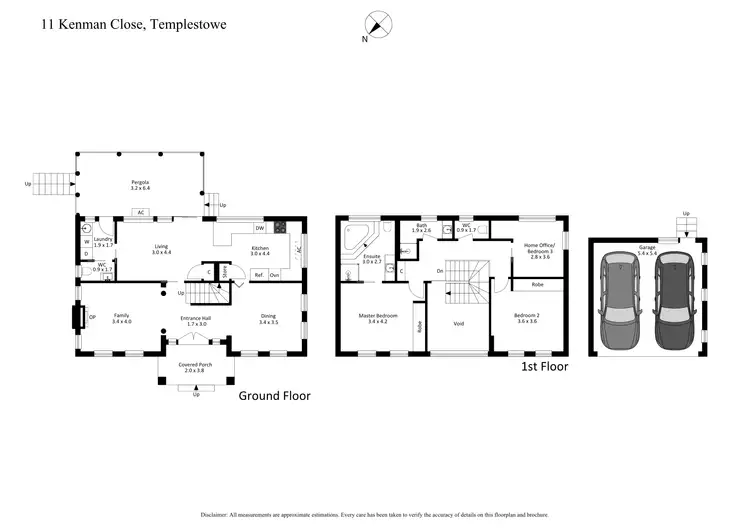 Floorplan of Homely house listing, 11 Kenman Close, Templestowe VIC 3106