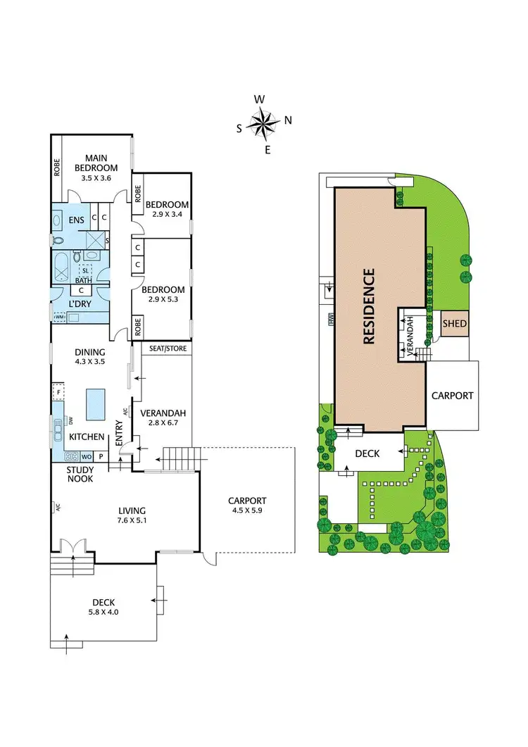Floorplan of Homely house listing, 25 Eugene Street, Viewbank VIC 3084