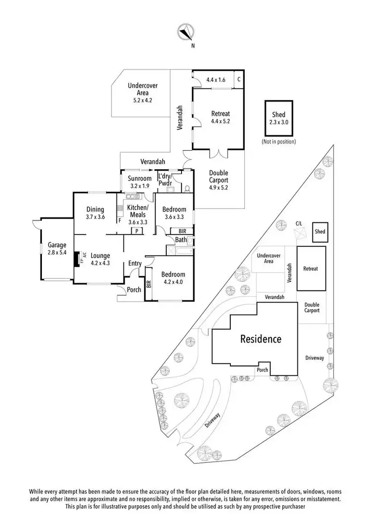 Floorplan of Homely house listing, 65 Cheddar Road, Reservoir VIC 3073