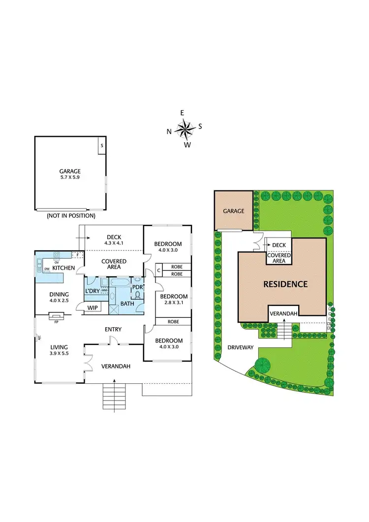 Floorplan of Homely house listing, 24 Hodgson Street, Heidelberg VIC 3084