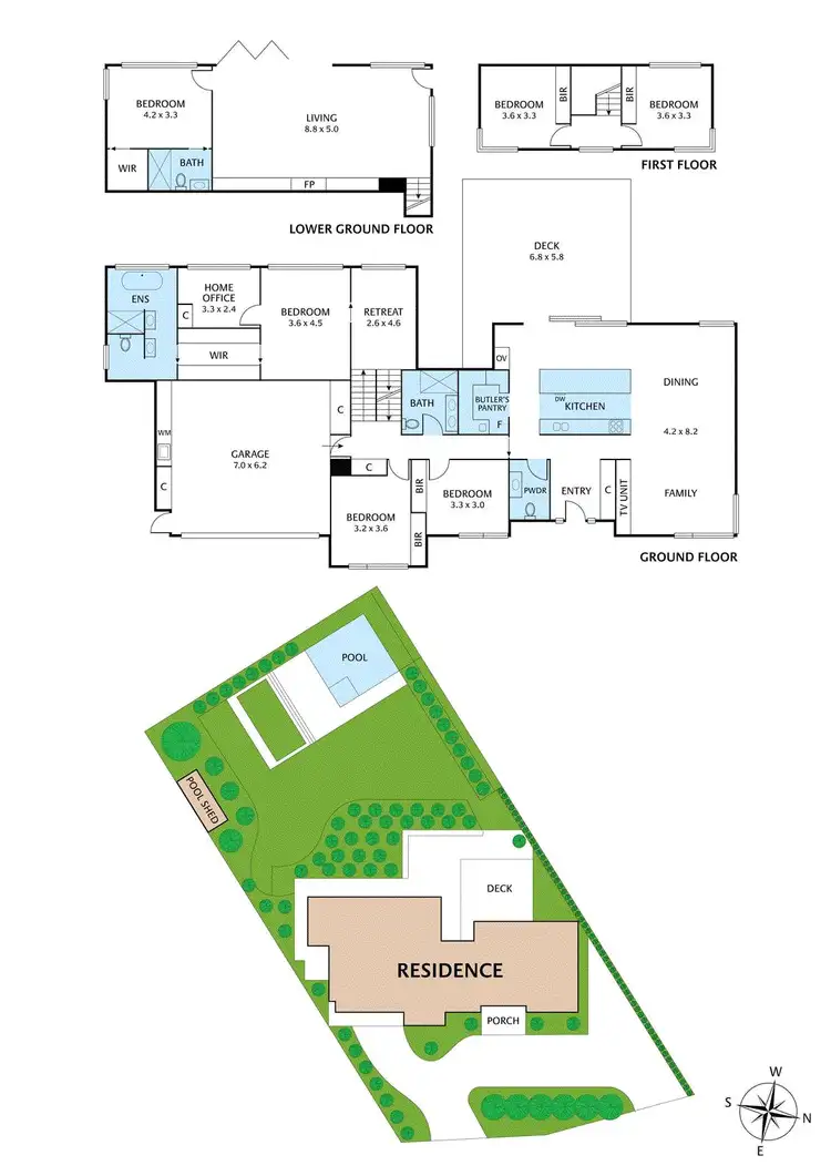 Floorplan of Homely house listing, 165 Jumping Creek Road, Wonga Park VIC 3115