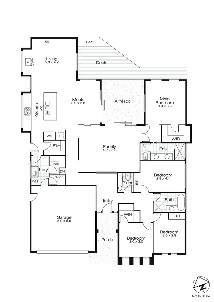 Floorplan of Homely house listing, 7 Falkirk Road, Nerrina VIC 3350