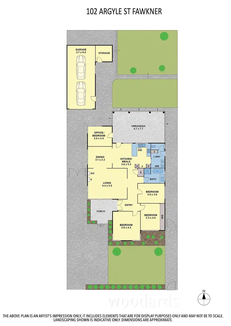 Floorplan of Homely house listing, 102 Argyle Street, Fawkner VIC 3060